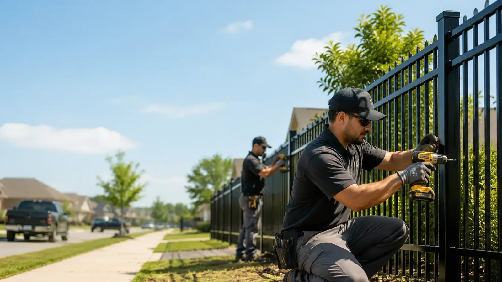 Metal Fence Installation in Sebastopol, MS